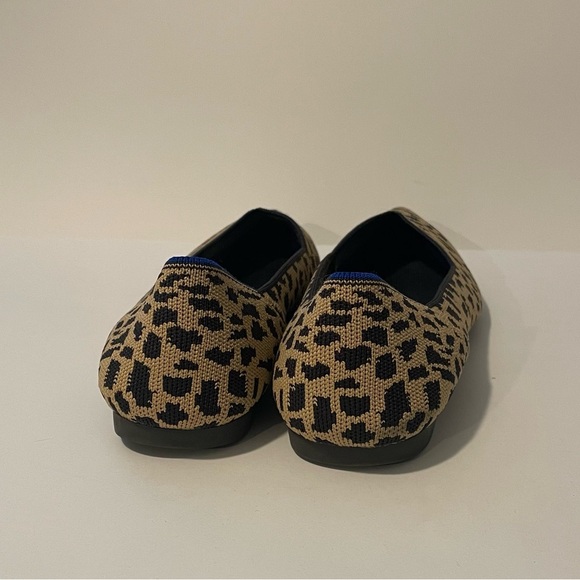 Rothy’s the point animal print flats size 11.5 - Picture 2 of 5